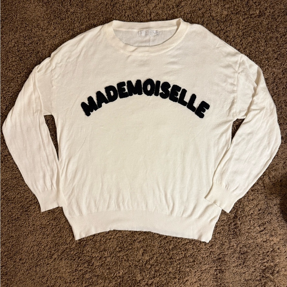 Women's Cream Crew Cream Neck Sweater